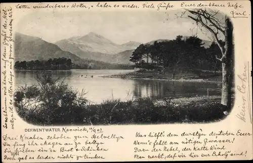 Ak North East England, Derwent Water