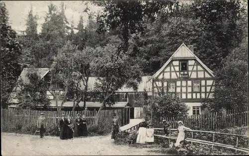 Ak Mohlsdorf Teichwolframsdorf Thüringen, Schlötenmühle