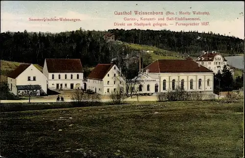 Ak Weißenborn Zwickau in Sachsen, Gasthof Weißenborn