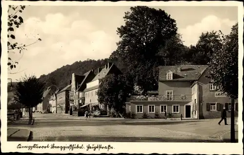 Ak Bad Gottleuba Berggießhübel in Sachsen, Hauptstraße, Bäckerei