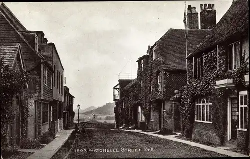 Ak Rye East Sussex England, Watchbell Street