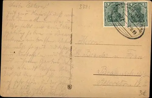 Ak Wildemann Clausthal Zellerfeld im Oberharz, Eingang im Spiegeltal