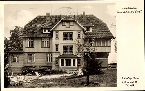 Ak Braunlage im Oberharz, Fremdenheim Haus Schau ins Land