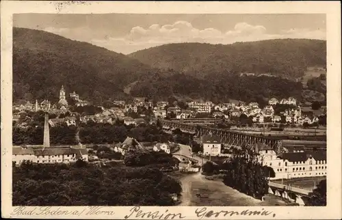 Ak Bad Sooden Allendorf in Hessen, Panorama