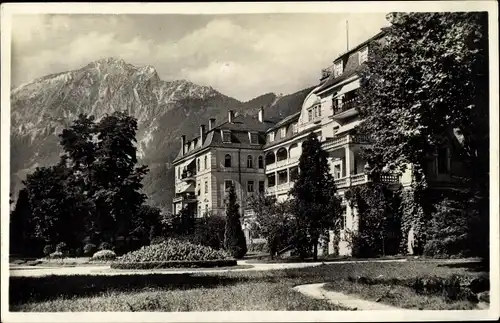 Ak Bad Reichenhall in Oberbayern, Kurhaus Axelmannstein