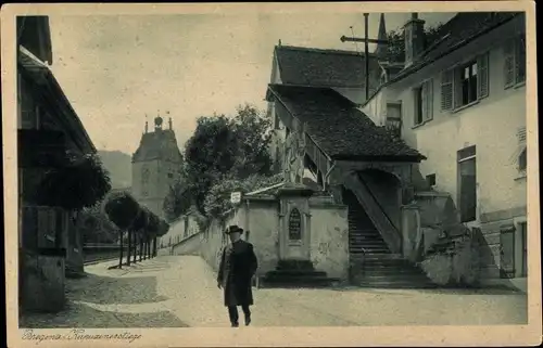 Ak Bregenz am Bodensee Vorarlberg, Kapuzinerstiege