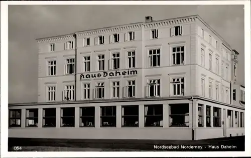 Ak Norderney in Ostfriesland, Haus Daheim