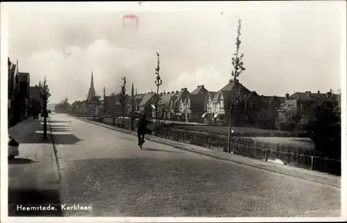 Ak Heemstede Groenendaal Nordholland, Kerklaan