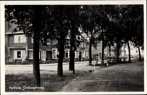 Ak Halfweg Haarlemmermeer Nordholland, Osdorperweg