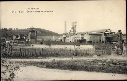 Ak Saint Éloy Puy de Dôme, Mines de la Bouble