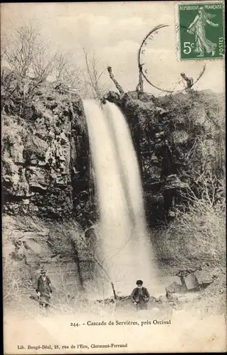 Ak Orcival Puy de Dôme, Cascade de Servieres