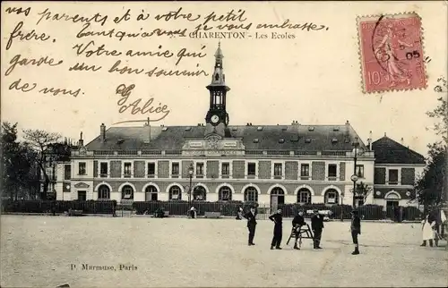 Ak Charenton Hauts de Seine, Les Ecoles