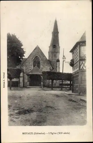 Ak Moyaux Calvados, L'Eglise