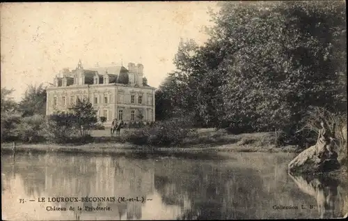 Ak Le Louroux Béconnais Maine et Loire, Chateau de la Prevoterie