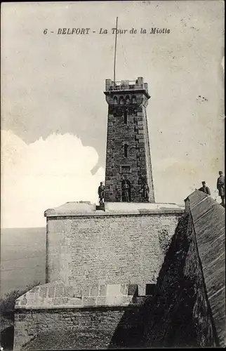 Ak Belfort Beffert Beffort Territoire de Belfort, La Tour de la Miotte