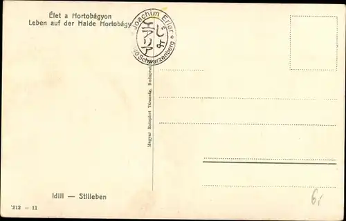 Ak Hortobágy Ungarn, Leben auf der Haide, Hirt und Frauen, Trachten