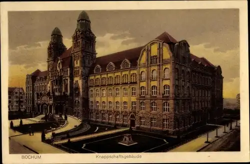 Ak Bochum im Ruhrgebiet, Knappschaftsgebäude