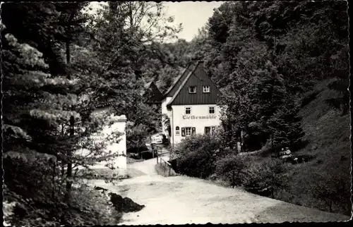 Ak Kleinhennersdorf Gohrisch Sachsen, Waldidyll Liethenmühle