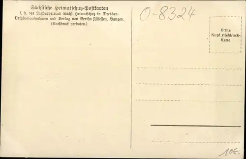 Ak Kurort Rathen Sächsische Schweiz, Alte Mühle, Fachwerkhaus