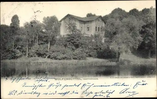 Ak Wolfenbüttel in Niedersachsen, Kaffeehaus