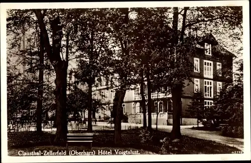 Ak Clausthal Zellerfeld im Oberharz, Hotel Voigtslust