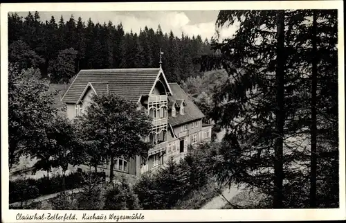 Ak Clausthal Zellerfeld im Oberharz, Kurhaus Wegesmühle