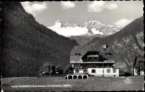 Ak Bad Aussee Steiermark, Hotel Wasnerin