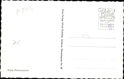 Ak Bad Aussee Steiermark, Hotel Wasnerin