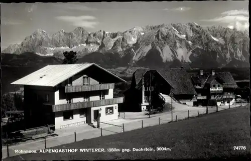 Ak Rohrmoos Steiermark, Alpengasthof Winterer, Dachstein