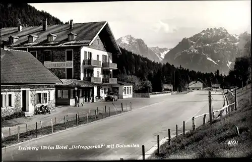Ak Iselsberg Tirol, Hotel Defreggerhof, Dolomiten