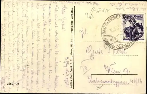 Ak Bad Gleichenberg Steiermark, Villa Rosenhof, Villa Blankenstein