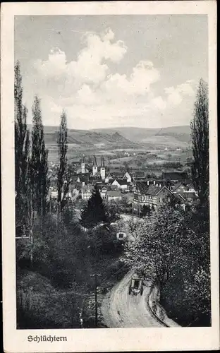 Ak Schlüchtern in Hessen, Teilansicht