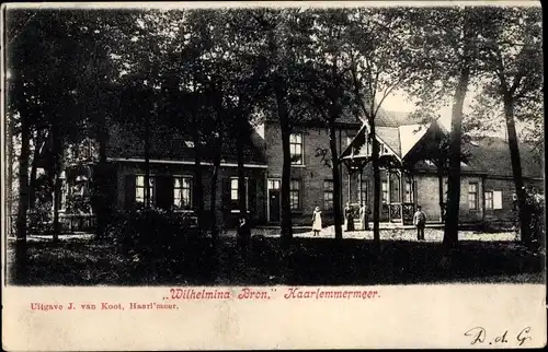 Ak Haarlemmermeer Nordholland Niederlande, Wilhelmina Bron