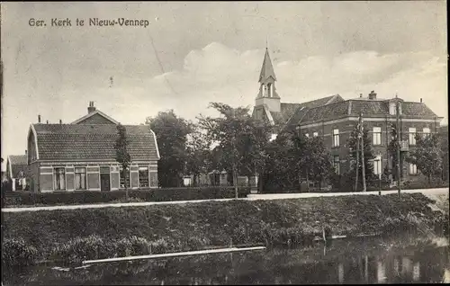 Ak Nieuw Vennep Nordholland Niederlande, Ger. Kerk
