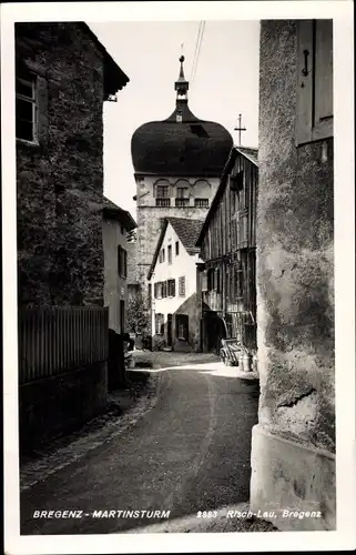 Ak Bregenz am Bodensee Vorarlberg, Martinsturm