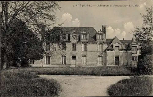 Ak Lué Maine et Loire, Chateau de la Perraudiere