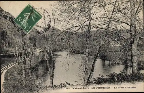 Ak Le Longeron Maine et Loire, La Sevre a Gallard