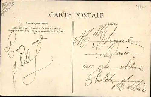 Ak Le Longeron Maine et Loire, La Sevre a Gallard