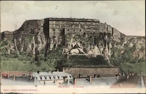 Ak Belfort Beffert Beffort Territoire de Belfort, Le Chateau