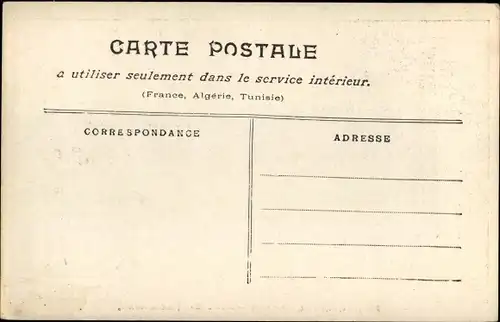 Ak Paris Frankreich, Inondé Janvier 1910, Boulevard Haussmann, Hochwasser