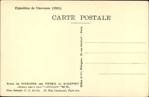 Künstler Ak Senegal, Un bapteme par un pretre indigene, Taufe durch einen afrikanischen Priester