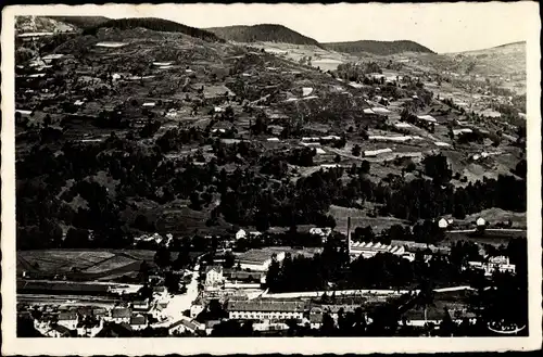 Ak Cornimont Hornenberg Lothringen Vosges, Quartier de la Gare