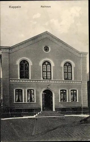 Ak Kappeln an der Schlei, Rathaus, Vorderansicht