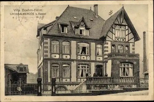 Ak Großalmerode im Werra Meißner Kreis, Villa Boehm Heim