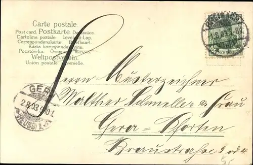 Ak Breisach am Oberrhein, Blick auf den Ort