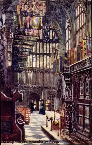 Künstler Ak Flower, Charles, London City England, Westminster Abbey