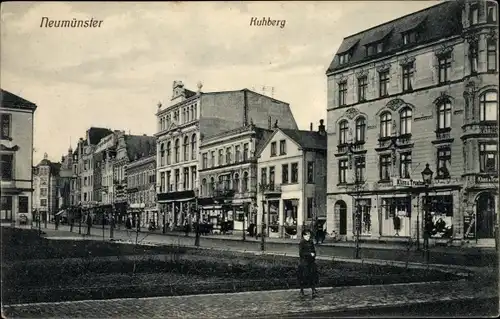 Ak Neumünster in Holstein, Kuhberg, Geschäfte