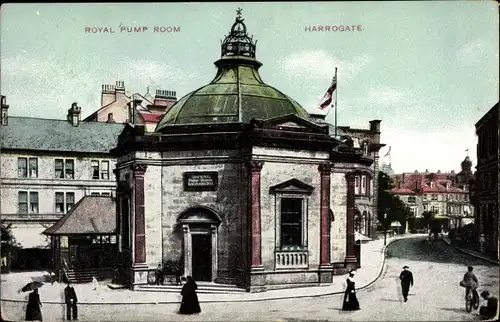 Ak Harrogate Yorkshire England, Royal Pump Room