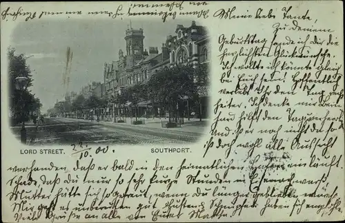 Ak Southport North West England, Lord Street