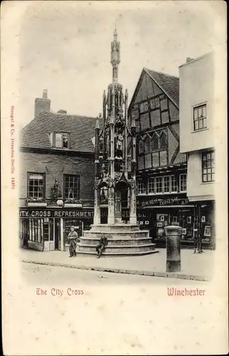 Ak Winchester South East England, The City Cross